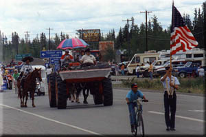The 4th of July parade in Tok.