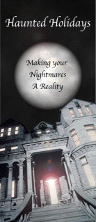 Haunted Holidays artwork.